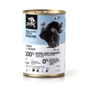 3coty 41. TURKEY and CHICKEN Kitten Food